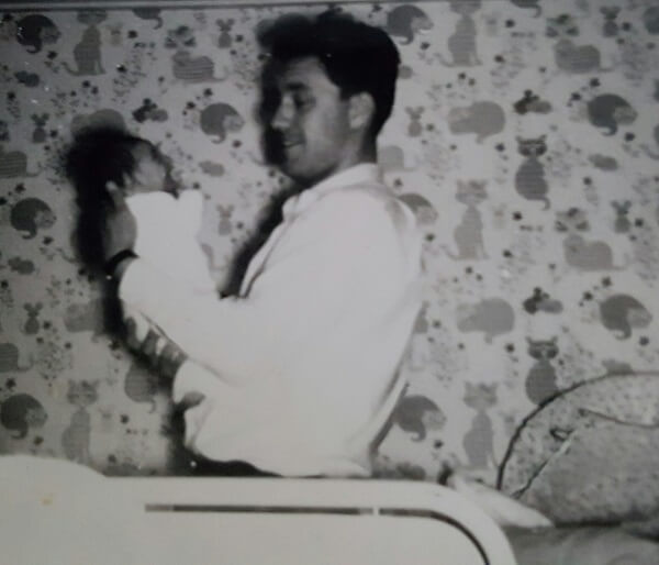 Pappa Otter en mini me